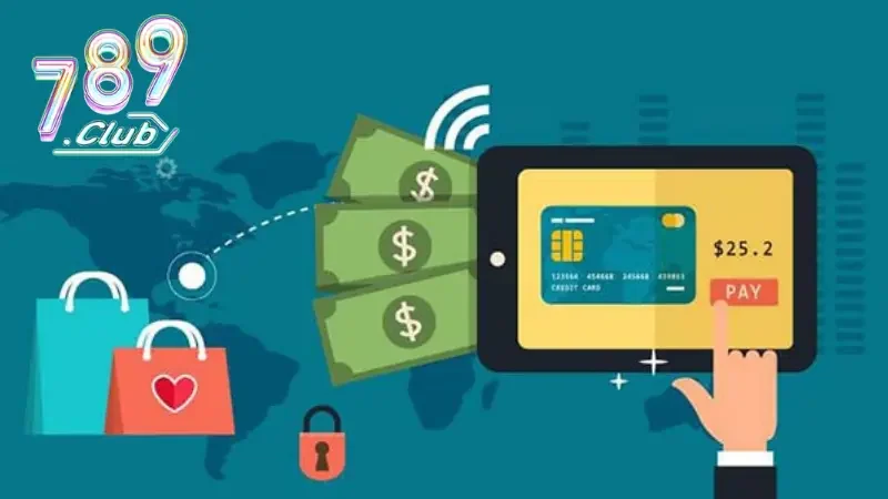 Giao dịch rút tiền 789CLUB thông qua tài khoản ngân hàng được nhiều người lựa chọn